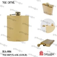Gold Hip Flask