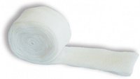 Medical Gauze Ribbon - Cotton, 7.5cm X 7.5cm, White, 2 Meters, Roll Packaging | Absorbent, Comfortable, Durable, Soft, Sterile, Versatile