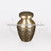 Belmont II Brass  Token Cremation Urn