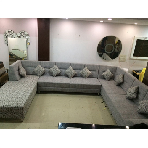 U Shape Sofa Set Size: All Size Available
