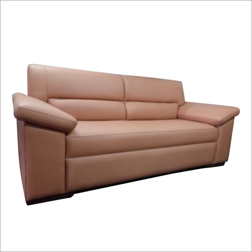 Leather Three Seater Sofa