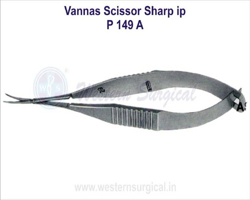 Vannas scissor sharp tip