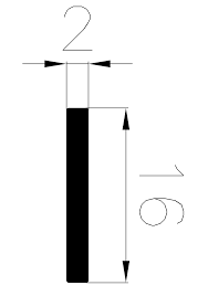 Strip rubber Profile