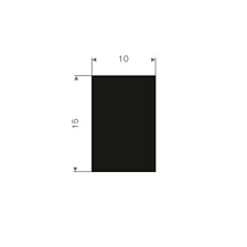 Strip rubber Profile