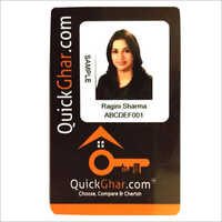 Black Plastic ID Card