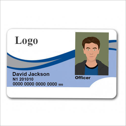 White PVC ID Card