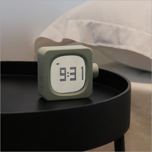 LED Light Mini Modern Cubic Alarm Clock