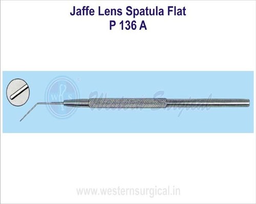 Jaffe lens spatula flat