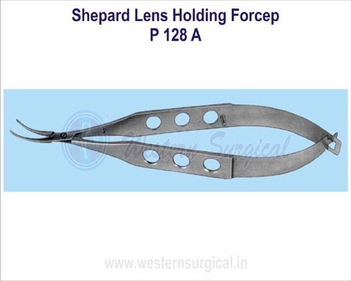 Shepard lens holding forcep