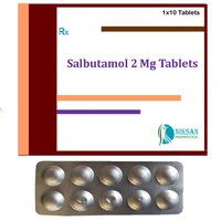 Salbutamol 2 Mg Tablets General Medicines