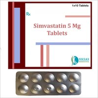 Simvastatin 5 Mg Tablets - Drug Type: General Medicines