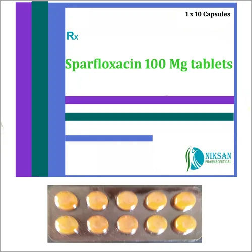 Sparfloxacin 100 Mg Tablets General Medicines