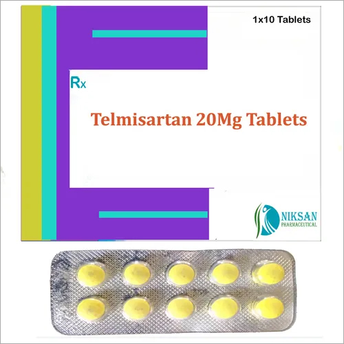 Telmisartan 20 Mg Tablets