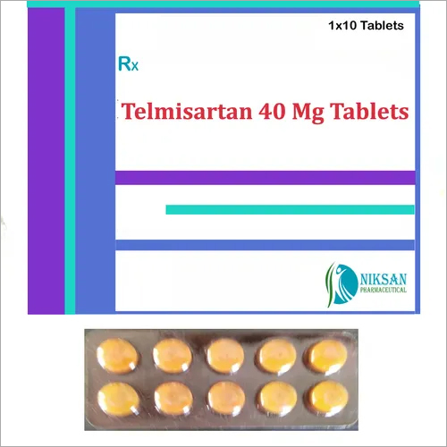 Telmisartan 40 Mg Tablets General Medicines