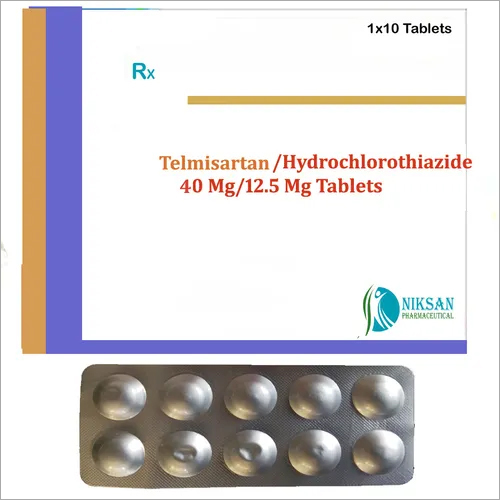 Telmisartan 40 Mg Hydrochlorothiazide 12.5 Mg Tablets