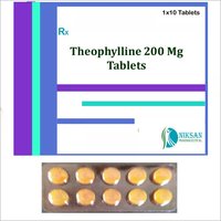 Theophylline 200 Mg Tablets General Medicines