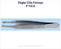 Ziegler cilia forcep