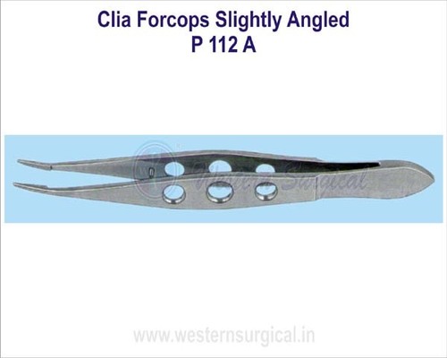 Clia forceps slightly angled