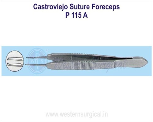 Castroviejo suture forceps