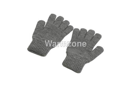 Woolen Gloves - Full Finger Design | Plain Pattern for Warmth and Comfort