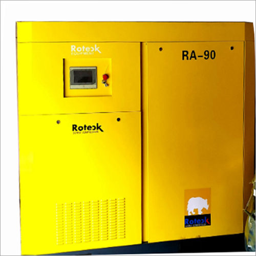 Oil Free Screw Air Compressor - Metal, 220-240 Voltage | New, Industrial Use, Single Cylinder Design