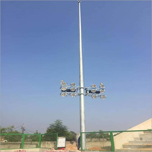 Motorized High Mast Lighting Pole