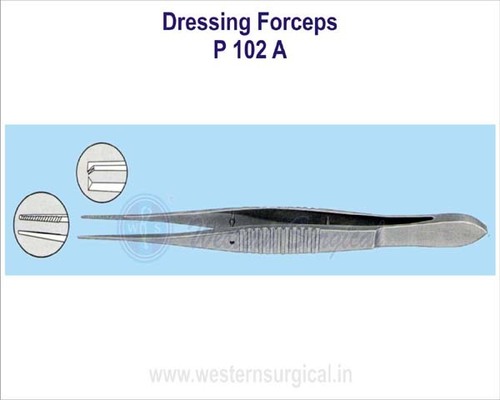 Dressing Forcep By WESTERN SURGICAL