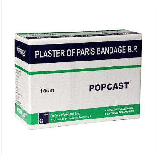 White Popcast - Plaster Of Paris Bandage Bp