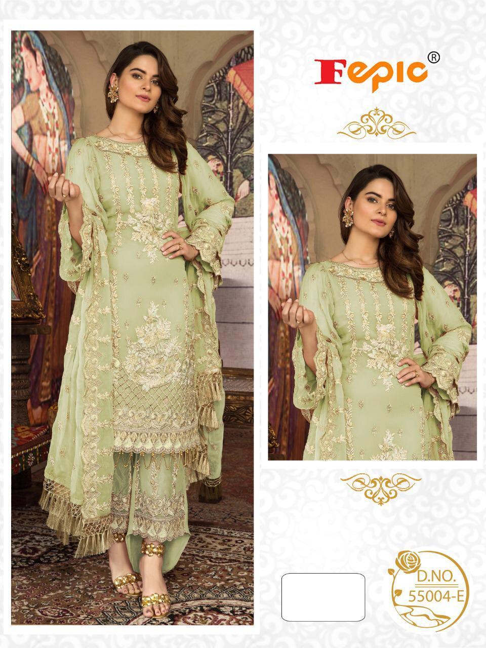 Georgette Embroidery Work Suit