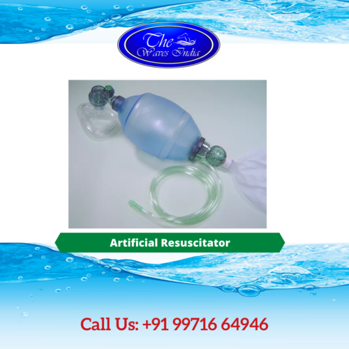 Blue Artificial Respirator