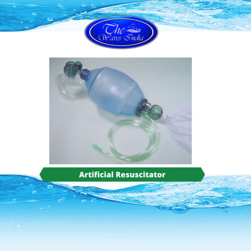 Blue Artificial Respirator