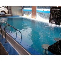 Swimming Pool With Water Fall