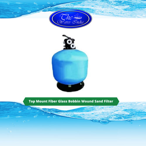 Top Mount Fiber Glass Bobbin Wound Sand Filter Application: Pool