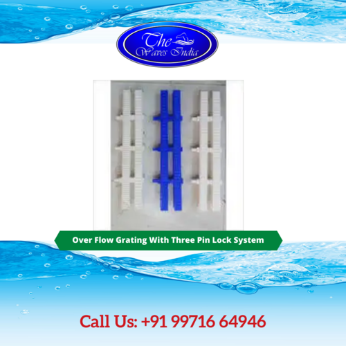Over Flow Grating With Three Pin Lock System Application: Swimming Pool