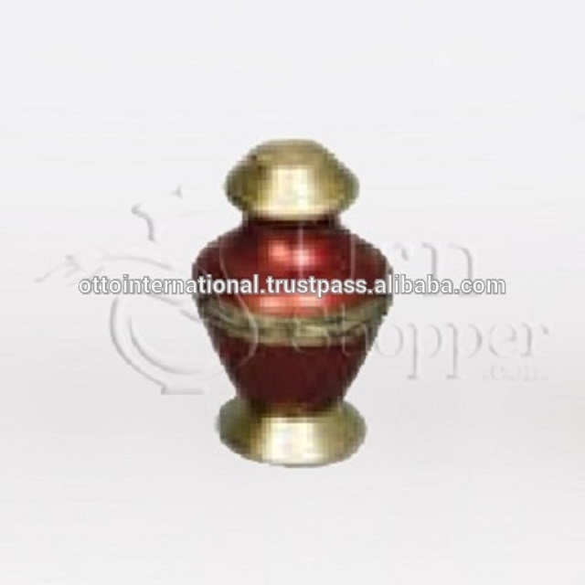 Arcadia II Brass Token Cremation Urn