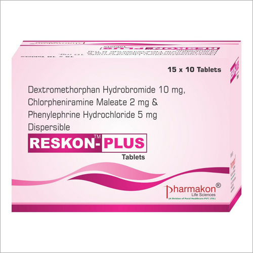 Dextromethorphan Hydrobromide Chlorlephrine Malearte And Dispersible