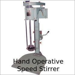 Hand Operative Speed Stirrer Application: Industrial