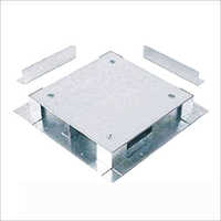 Floor Junction Box - Customized Length & Width, Silver Finish, 1.2 To 3 Mm Thickness
