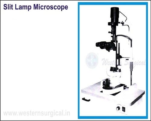 Slit Lamp Microscope - Precision Optics, Ergonomic Design | Enhanced Illumination, Adjustable Magnification