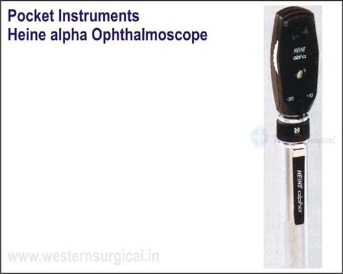 Pocket Instrument - Heine Alpha Opthalmoscope