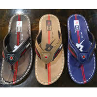 Gents V Shape Slipper - Synthetic Leather, Pu, Rubber | All Sizes Available For Spring & Summer Comfort