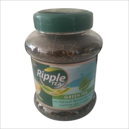 Brown Natural Spearmint Flavour Green Tea