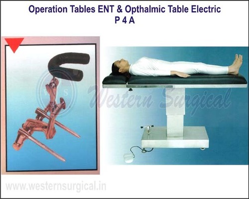 Operation Table(ENT & OPTHALMIC TABLE)