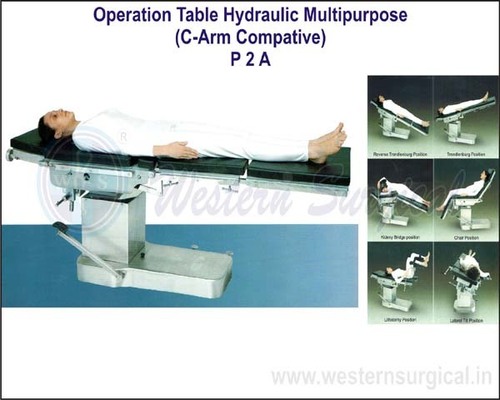 Operation Table(Hydraulic Multipurpose C-Arm Compatible)