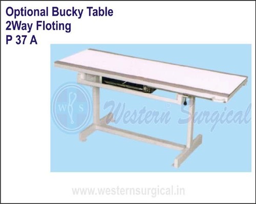Optional Bucky Table - 2 way Floting