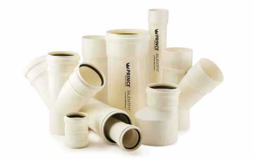Ivory Prince Silent Fit Swr Pipe & Fitting