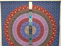 Indian Mandala six Works Ombre Hippie Bohemian Curtain