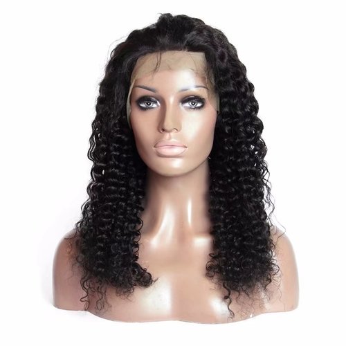 All Hot Remy Virgin Hair Curly Human Hair Wig