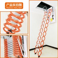Villa Used Stretching Titanium Alloys Fold Stairs