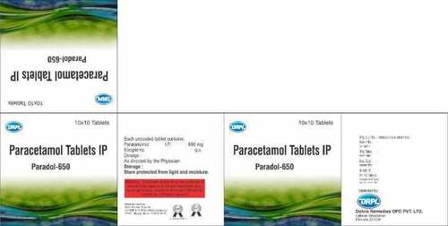 Paradol 650mg Tablet